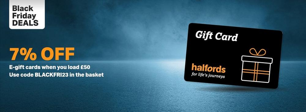 7% off e-gift cards when you load £50
        Use code BLACKFRI23 in the basket